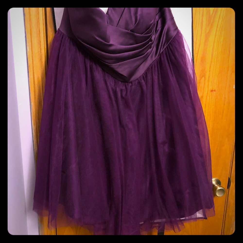 Azazie Bridesmaid dress in Purple
